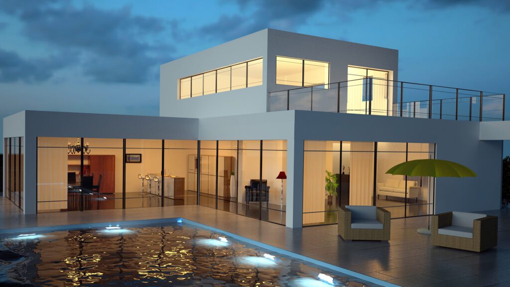 Réalisation Technis villa design à Nice